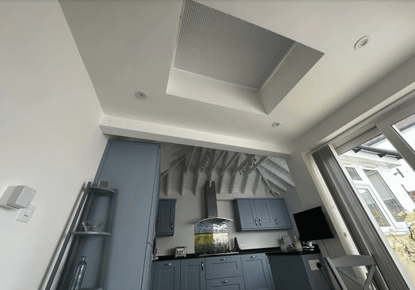 Alexa-controlled blinds - a customer review photo